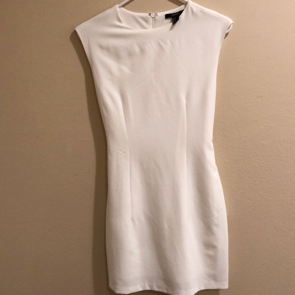 Simple and elegant white dress